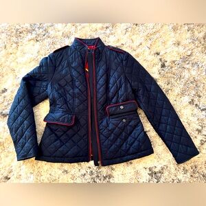 Quilted jacket navy Talbots